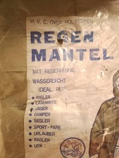 Regenmantel PVC Mantel Gummi Rubber Raincoat Coat Friesennerz Oilskin Ölzeug OVP