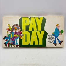 VINTAGE Payday Board Game COMPLETE Parker Brothers 1975 Family Kids Children's