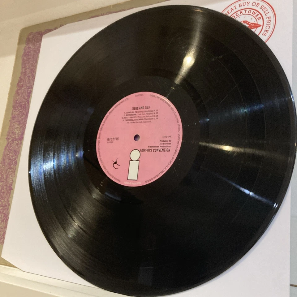 Fairport Convention Liege & Lief (1969 UK 1st Press Vinyl LP - Image 4 of 4