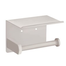 Adhesive Holder with Shelf SUS 304 Stainless Steel Wall Mounted Roll Holder -...