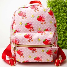 Strawberry Shortcake Mini Backpack 10" Purse Girls Carry All Travel Bag Licensed