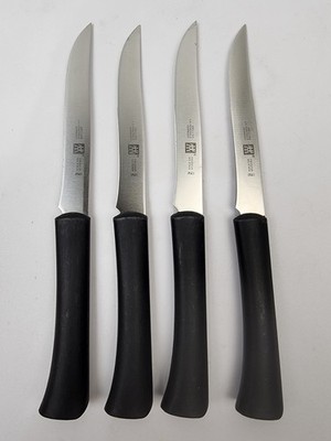 ZWILLING J.A. Henckels Friodur No Stain Steak Knife -Black, Set of 4