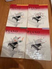 Piano Adventures Lot Of 4 Level 1 Theory, Performance, Lesson, Technique