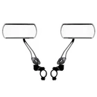 Set of 2 Custom Black Bike Mirrors
