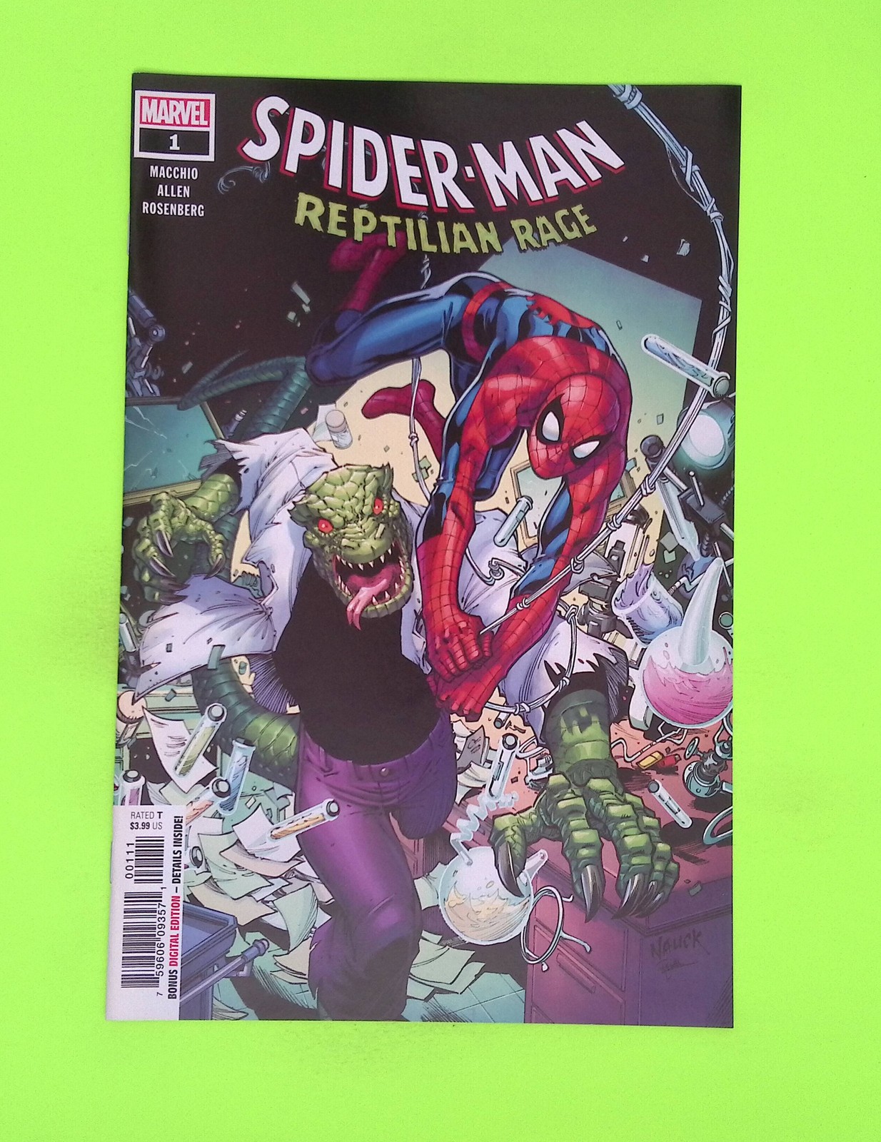 Spider-Man Reptilian Rage #1 2019 Marvel Comics High Grade Comic Book W94-89