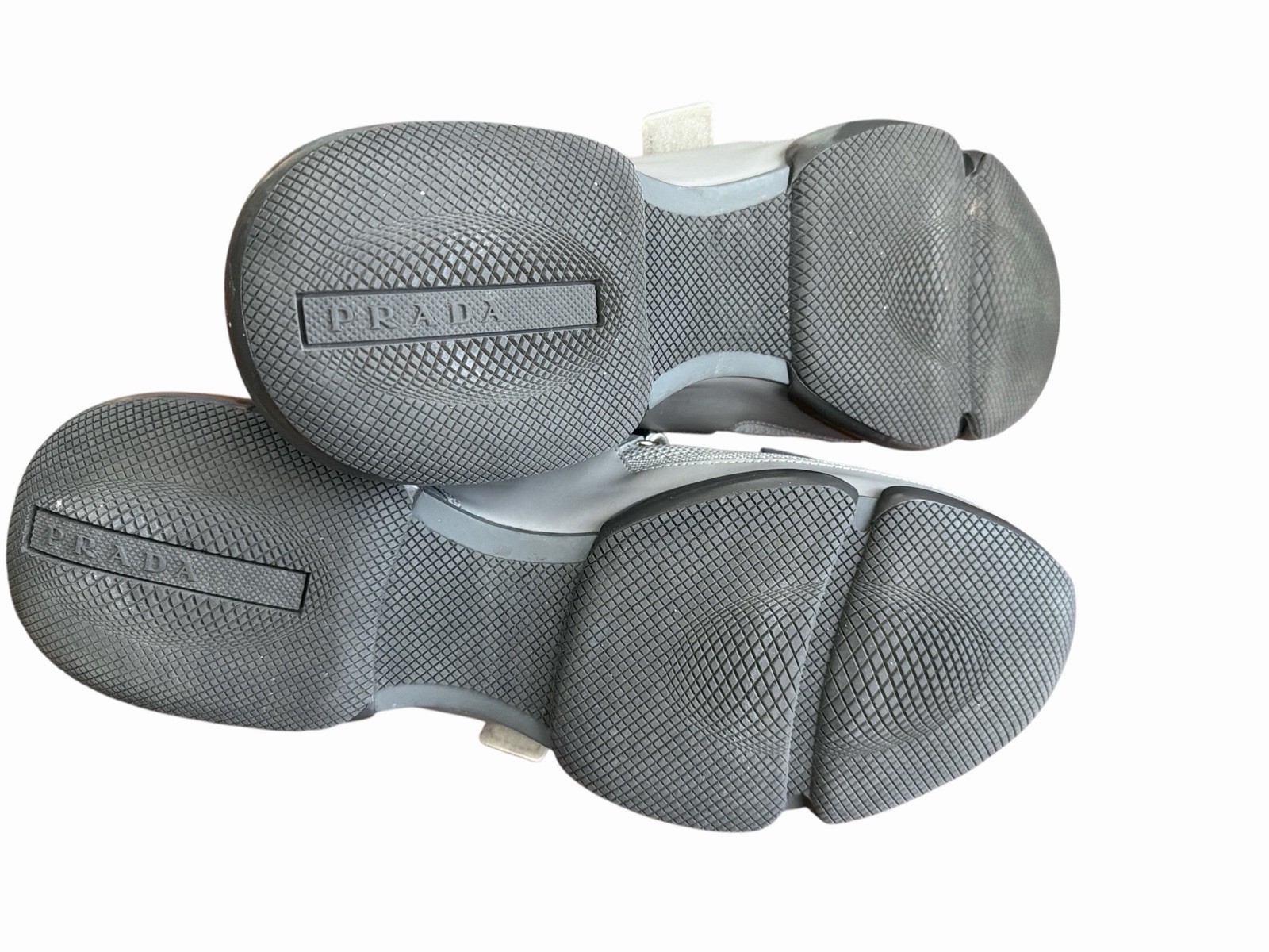 PRADA Black Gray Low Top Cloudbust Shoes Men’s Size 12 20G 064 Easy Closure thumbnail 8