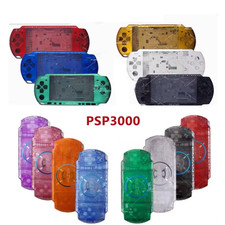 PSP 3000 Color Shell Full Housing Case w Buttons Complete Replacement Kit