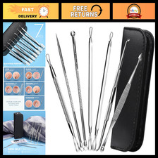 7-in-1 Pimple Popper Tool Kit - Blackhead Remover  Comedone Extractor Set