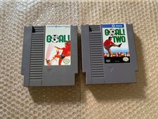 Goal! + Goal! Two (Nintendo NES) - CARTS ONLY *AUTHENTIC *TESTED