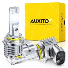 AUXITO 9006 Bulb, 6500K Ultra White 10X Increased Brightness, 9006/HB4
