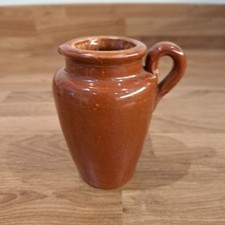 Small Vintage Port Dundas Pottery Co Glasgow Stoneware Milk/Cream Jug Brown