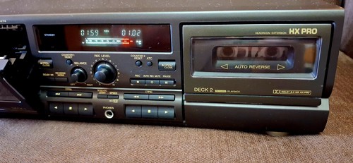 TECHNICS RS-TR474 STEREO DOUBLE CASSETTE TAPE DECK AUTOREVERSE JAPAN *³ - Zdjęcie 5 z 17