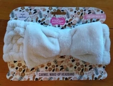 The Vintage Cosmetic Company Carmel Make Up Headband New Soft Comfortable Wash