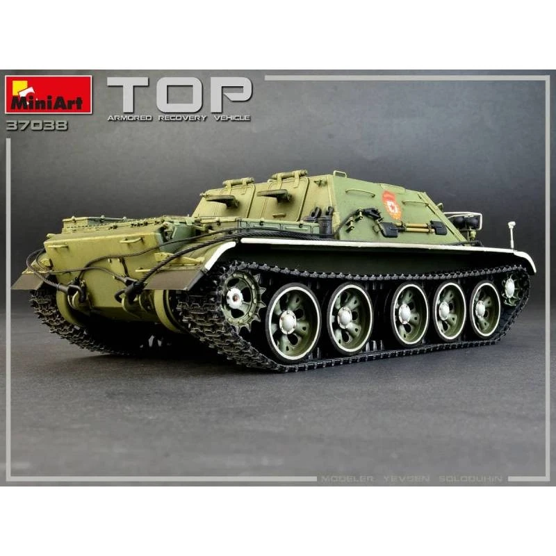 Modello Carro Armato Veicolo Di Recupero Corazzato Miniart 37038 1/35 - Immagine 4 di 4