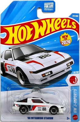 #ad 2026 Hot Wheels #x27;88 Mitsubishi Starion Hw J Imports 🔥 $2.65