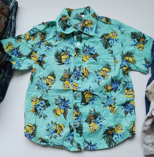 Boy Shorts Hawaiian Shirt Lot 5t/6 Ecko Jean Denim Bottoms/Spiderman Swimming 9p - Picture 5 of 12