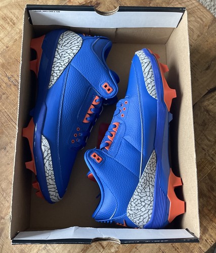 Botines de fútbol Nike Jordan 3 Force Savage Florida Gators PE exclusivos talla 12 - Imagen 2 de 8