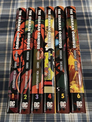 Starman Vol 1 2 3 4 5 6 Hardcover Omnibus Lot DC Comics