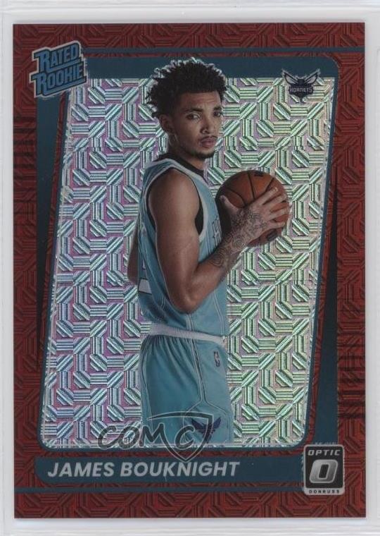 2021 Donruss Optic Rated Rookie Choice Red Prizm 22/88 James Bouknight #151 16m4