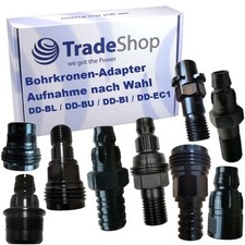 Bohrkronen-Adapter für Hilti Kernbohrgeräte zur Auswahl DD-BL/DD-BU/DD-BI/DD-EC1