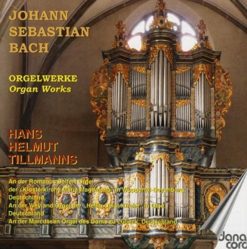 DACOCD663 Hans Helmut Tillmanns Johann Sebastian Bach: Organ Works CD NEW