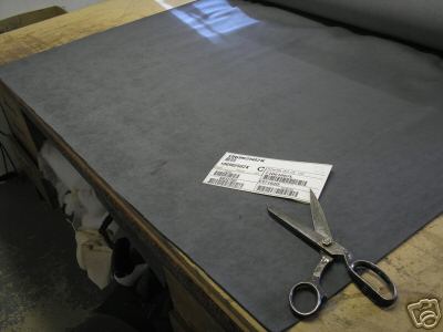 GENUINE Alcantara Fabric Dark Grey , Now Free P & P