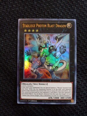 Starliege Photon Blast Dragon – LDS2-EN054 – Ultra Rare 1st Edition – Yu-Gi-Oh! TCG – Lightly Played