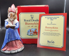 Vtg Royal Doulton Bunnykins Sundail Figurine DB213 Boxed & Certificate (B)