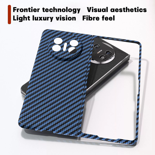 Funda de PC con patrón magnético de fibra de carbono para OPPO Find N5 cubierta de lujo a prueba de golpes - Imagen 8 de 17