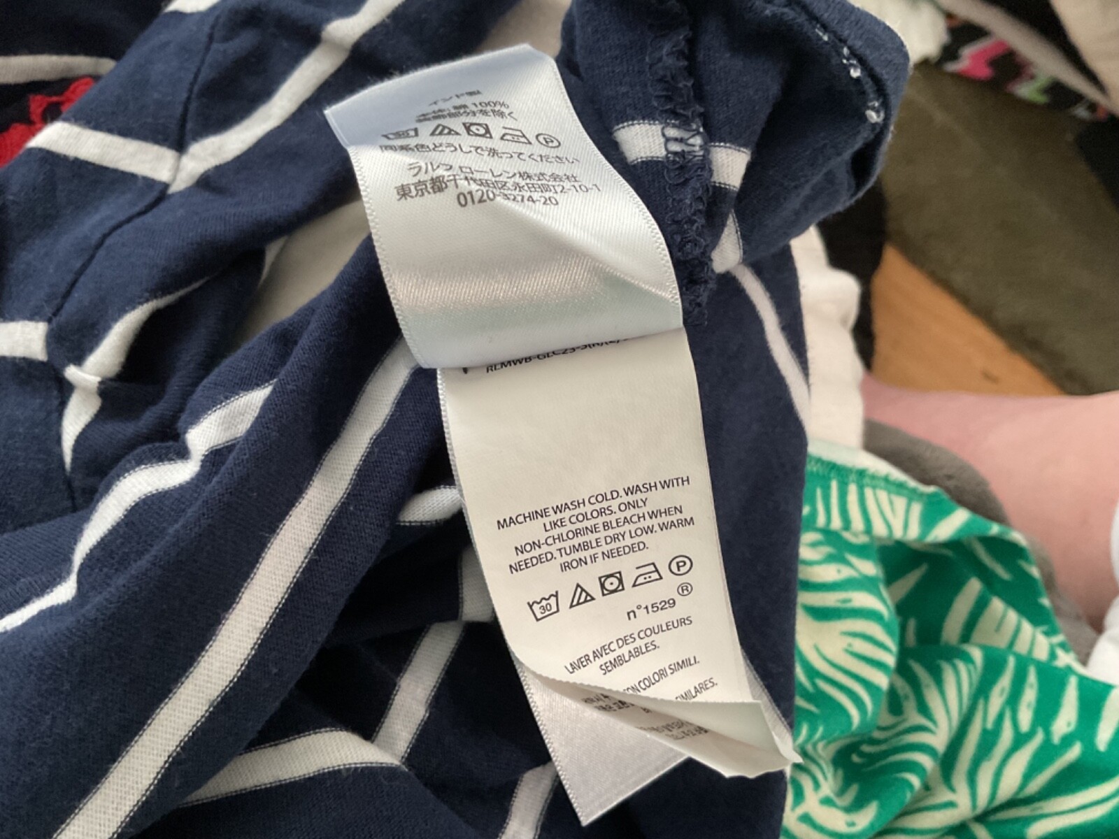 Polo by Ralph Lauren t shirt cotone a righe grande pony 10 12 ragazzo