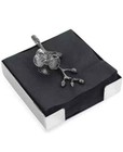 Michael Aram Black Orchid Cocktail Napkin Holder 5.25" W x 5.75" L x 1.75" H New