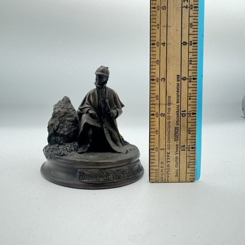 Rare Vintage Paperweight Sherlock Holmes Museum Hound of the Baskervilles - Picture 9 of 10