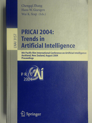 Pricai 2004 Trends In Artificial Intelligence,Conference Auckland 2004, KI      