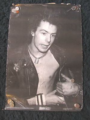 輸入盤LP:Sid Vicious Experience Sex Pistols SID VICIOUS SINGS LP 1979 + POSTER PUNK SEX PISTOLS RARE virgin