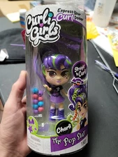 Basic Fun Curli Girls Charli, The Pop Star - Hairstyling Doll with MagiCurl Hair