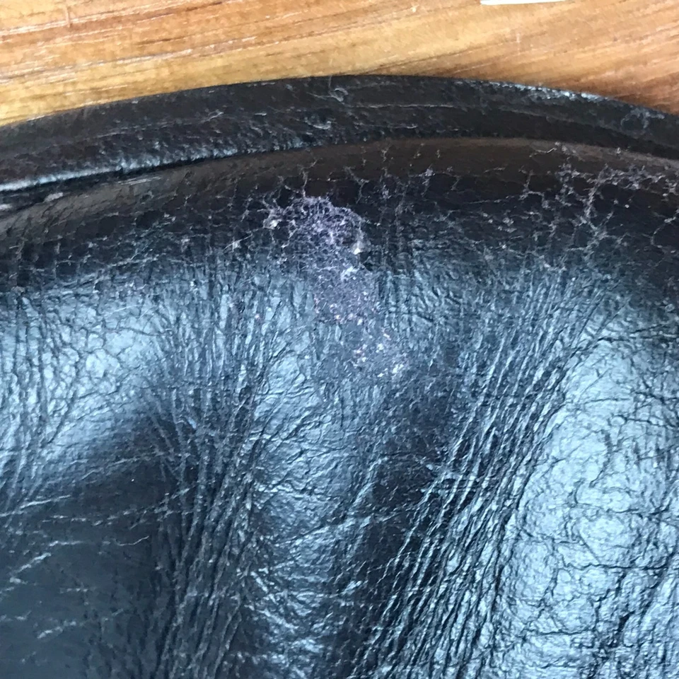 Винтажные женские сапоги Nocona Roper 9,5 AA узкие черные кожаные вестерн родео - Изображение 2 из 4