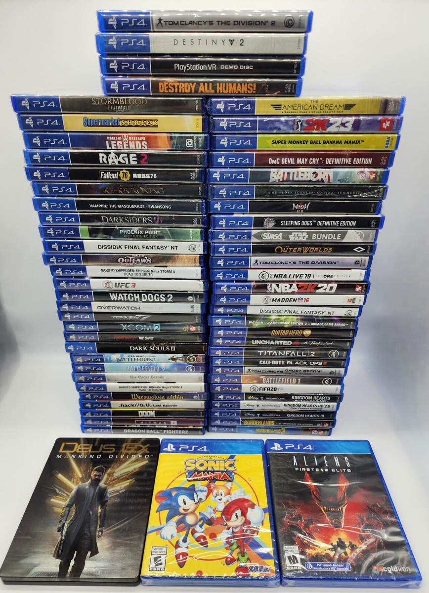 Sony Playstation PS4 Games -You Pick Choose Fast Shipping