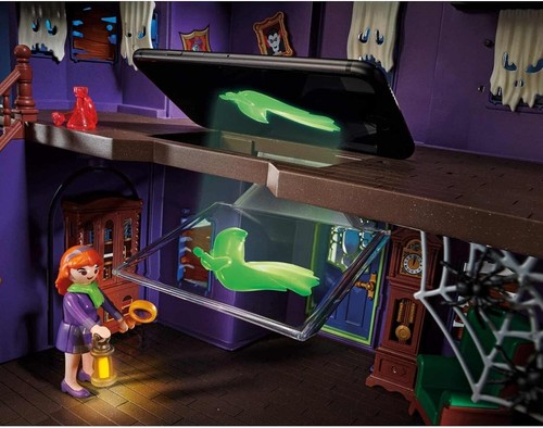 Interactive Scooby-DOO! Mystery Mansion Playset with Light-Up Coffin & Sounds - Picture 11 of 11