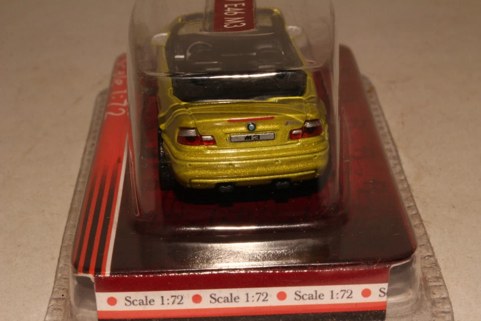 Yat Ming Road Legends 宝马 E46 M3 红色,1: 72 比例 — 第 3/4 张图片