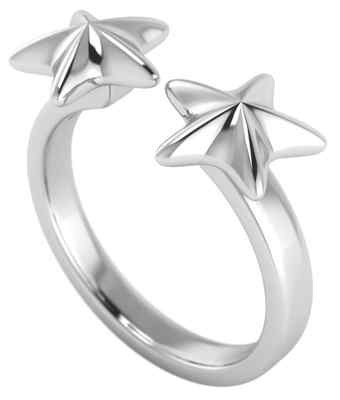 Annika Plum Open Rings Silber Ring mit Stern Größe 54 Light in the Dark 1001-54