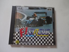 F1 CIRCUS NEC PC-Engine Hu-Card 1990 NB90002 w/Manual Hagaki NTSC-J From Japan