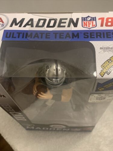 McFarlane NFL Madden 18 Ultimate Team Series DAVID CARR Raiders Black NIB 2017 - Picture 5 of 5