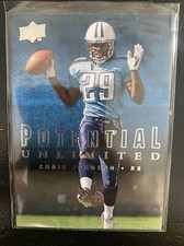 2008 Upper Deck Potential Unlimited Chris Johnson #PU32 Rookie RC Titans