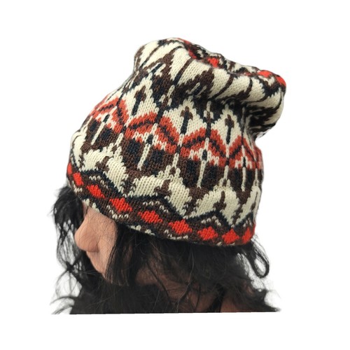Red Black White Beanie | eBay