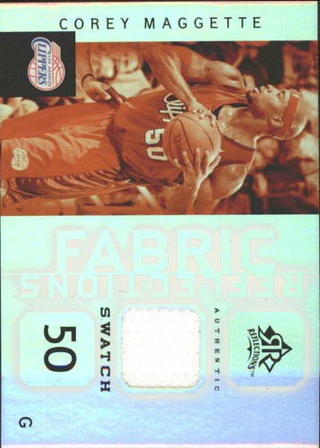 A9562- 2005-06 Reflections Fabrics #CM Corey Maggette Jersey - NM-MT - Picture 1 of 2