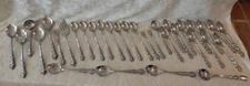 33 STYLECRAFT JAPAN STAINLESS FLATWARE SERVING PIECES & SOUP SPOONS, TEASPOONS