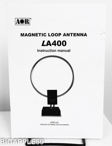 AOR LA400 Loop Indoor Amplified Antenna For Radio Receiver ***HOA FRIENDLY*** - Zdjęcie 11 z 12