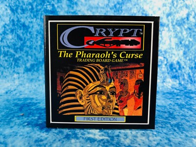 Crypt: The Pharaoh's Curse Trading Brettspiel ungeöffnet selten von Sight Games 2002