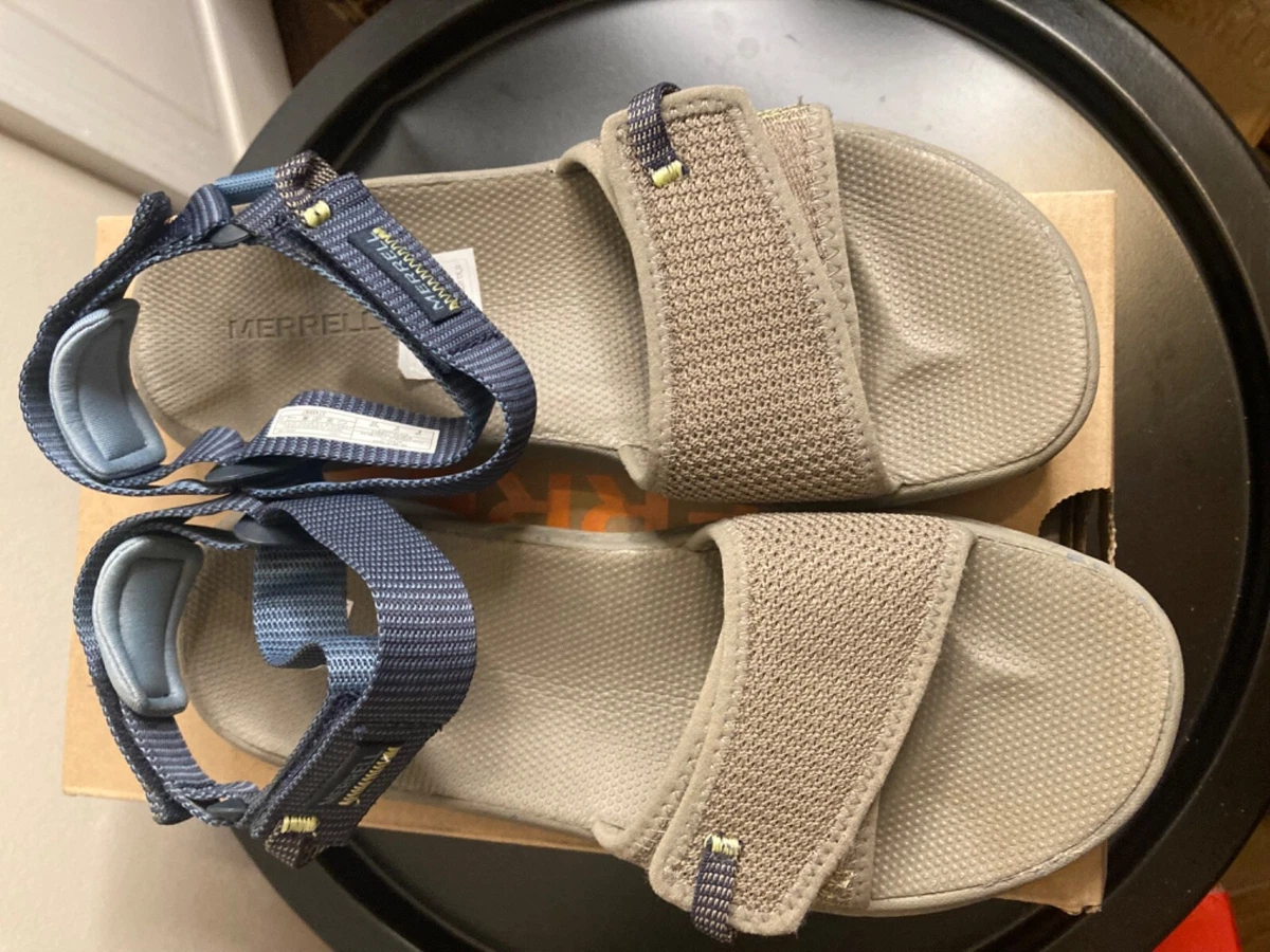 Merrell Bravada Strappy Sporty Sandals Brindle Navy eBay