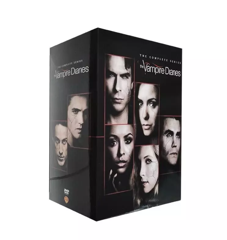 Box Dvd Coleção The Vanpires Diários ( Diários de Um Vampiro ) 1 a 8  Temporada, Filme e Série Dvd Usado 67658209